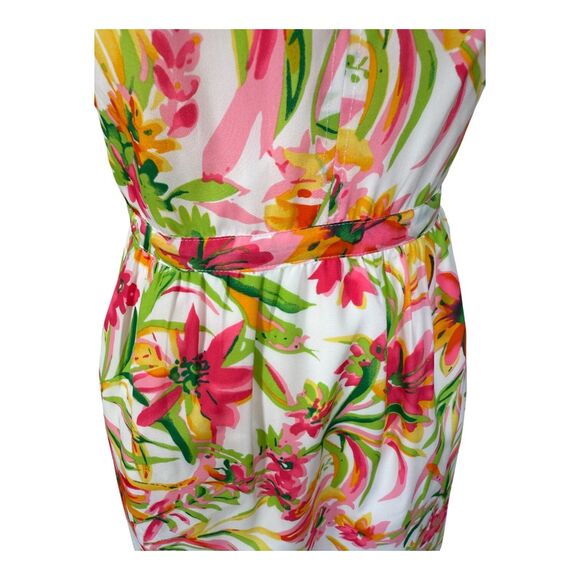 J. Crew NWT Sleeveless‎ Floral Summer Cocktail Party Wedding Guest Dress 10 - Picture 2 of 15